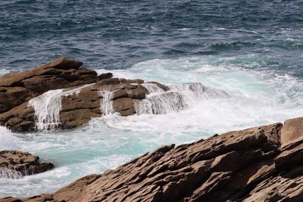 istock Waves at the wild coast of Quiberon 2192642507