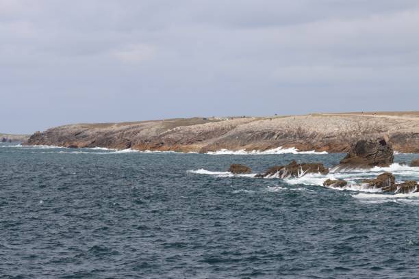 istock Waves at the wild coast of Quiberon 2192642555