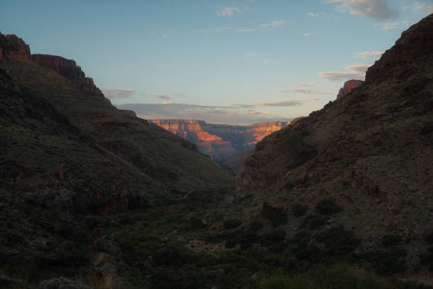 The Grand Canyon rim to rim hike in Arizona