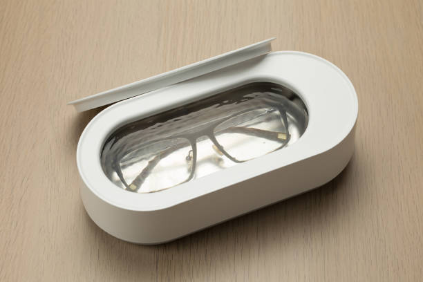 The new electric glasses cleaner offers a sleek and efficient solution.