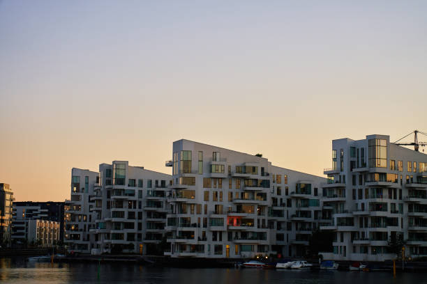 istock Modern residential building along waterfront on Copenhagen, Denmark 2192656799