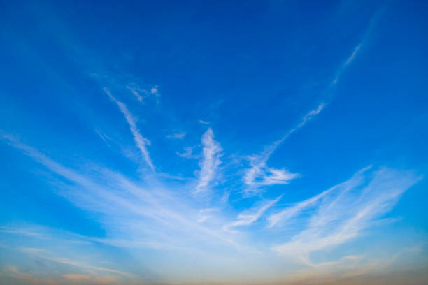 Sky background on sunset. Nature abstract composition