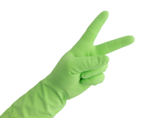 istock hand in glove shows symbol of peace 2192664151