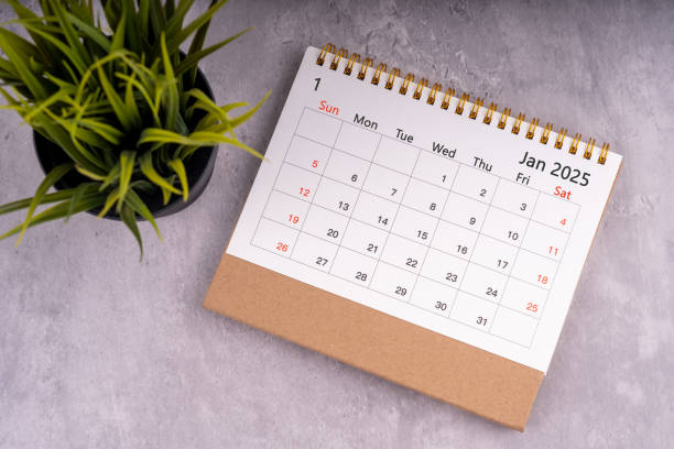 istock January 2025 calendar flat lay 2192671219