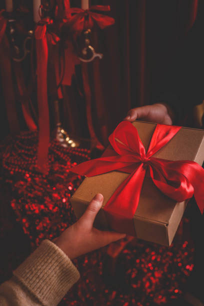 istock Valentine's Day Gift Exchange, Holiday Concept 2192676089