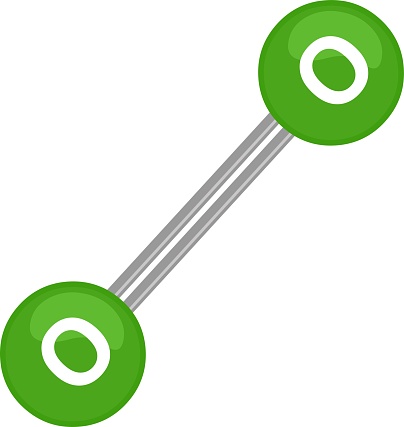 O2 Structure Biochem Illustration Oxygen O2 Molecular Structure Stock Illustration ...
