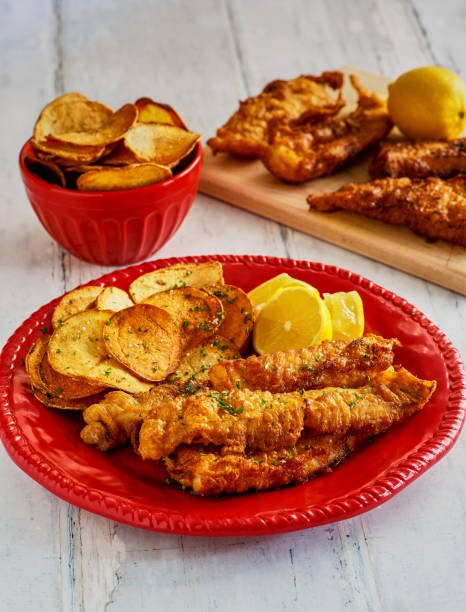 Fish & Seasoned Chips
