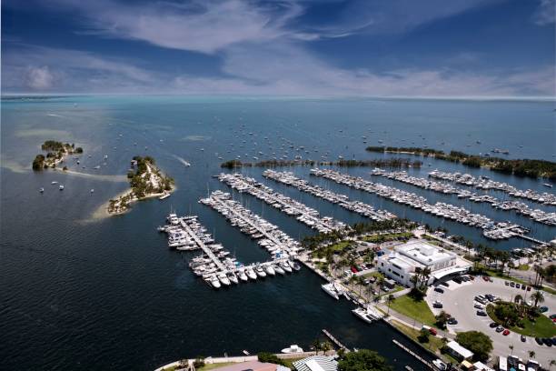 istock Aerial View of Marina 2192681376
