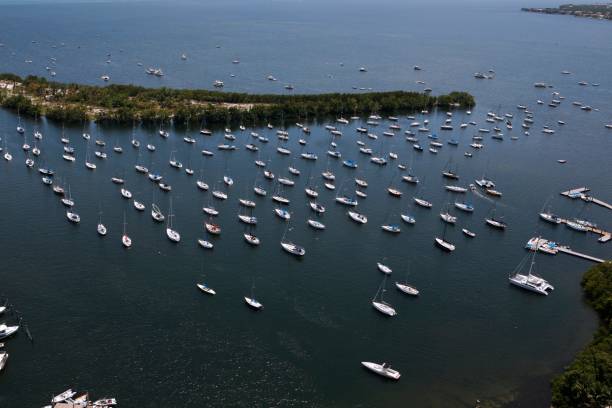 istock Aerial View of Marina 2192681519