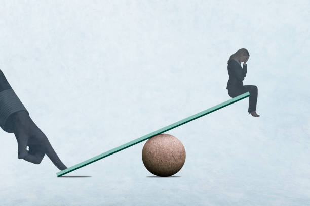 istock Man Tipping The Scales 2192686700