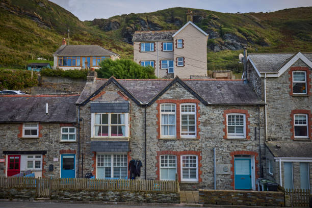 istock Houses at Trebarwith, Cornwall, UK 2192686736