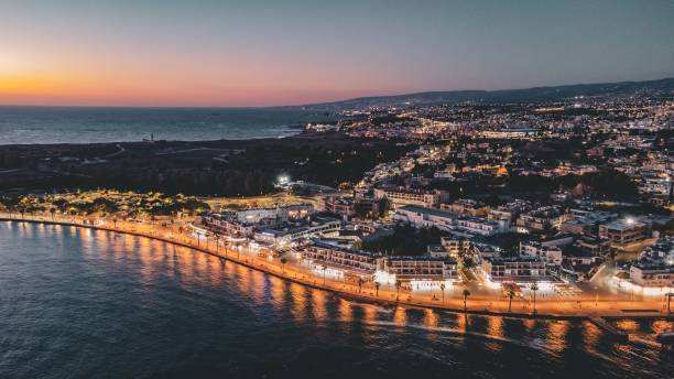 istock Kato Paphos Harbour, Cyprus at dusk 2192687774