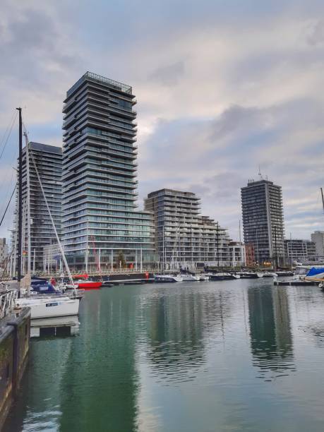 istock Sea and buildings 2192688450