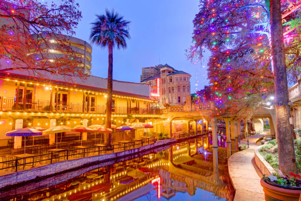 istock San Antonio Riverwalk Christmas Lights 2192689502