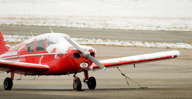 Old Aircraft with propeller