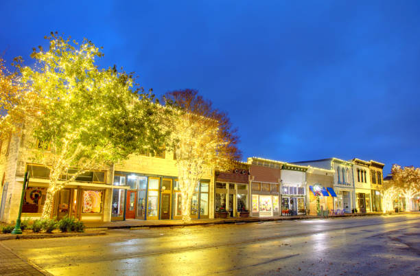 istock Christmas Lights in Georgetown, Texas 2192690290