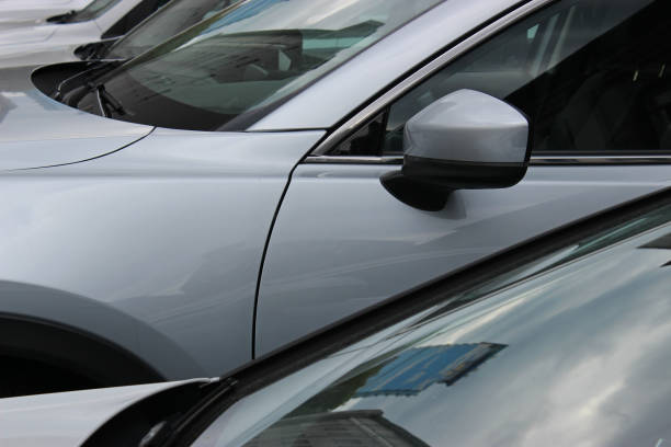 istock Parking Area With Fitted To Each Other Variety Vehicles 2192693230