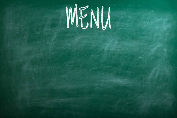 Business strategies and goals or New Year and Merry Christmas written on a school chalkboard or blackboard.