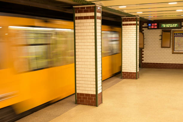 istock Metro station in Budapest's oldest Metro line. 2192700432