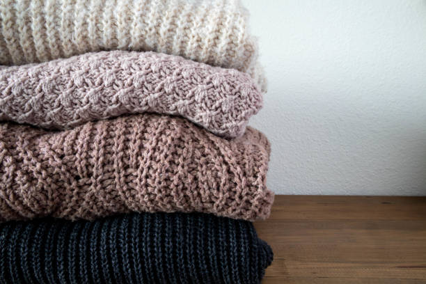 istock Soft, warm knits showcase rustic charm, intricate patterns, and cozy textures. 2192702699