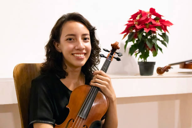 istock Portrait of a young violinist 2192710236
