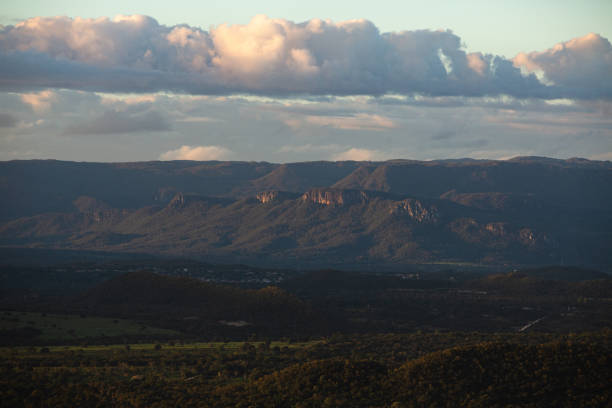 istock Cavalcante city in between hills on sunrise 2192727810