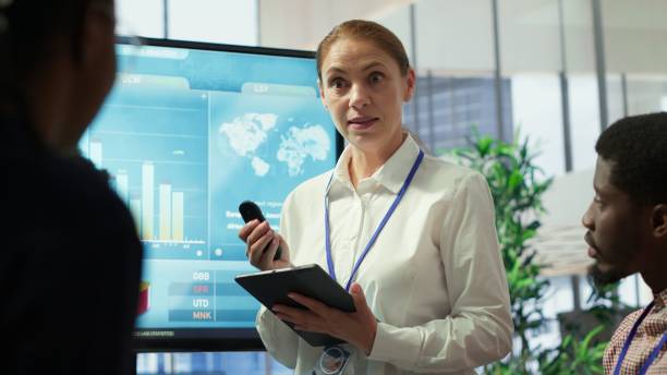 istock Group of business associates discussing project development plans 2192728162