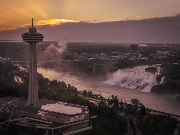 istock Sunrise in Niagara Falls (Ontario, Canada) 2192728483