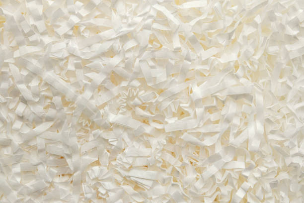 istock Eco friendly white paper wrap for product packaging parcel carton box 2192729402