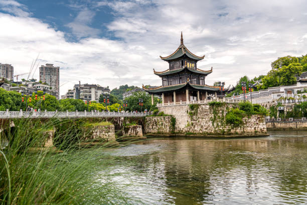 istock Ancient Jiaxiu building in Guiyang, Guizhou, China 2192729836