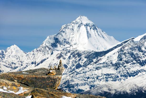Mount Dhaulagiri, Nepal Himalayas mountains