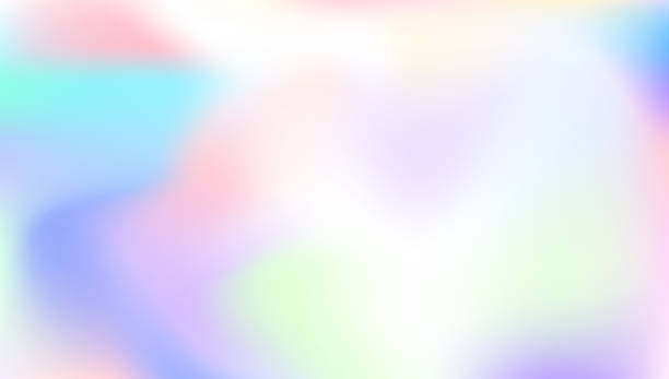 istock Hologram Texture. Rainbow Foil. Metal Geometry Brochure. Abstract Gradient. Vintage Paper. Holographic Gradient. Soft Banner. Blue Retro Background. Violet Hologram Texture 2192731269