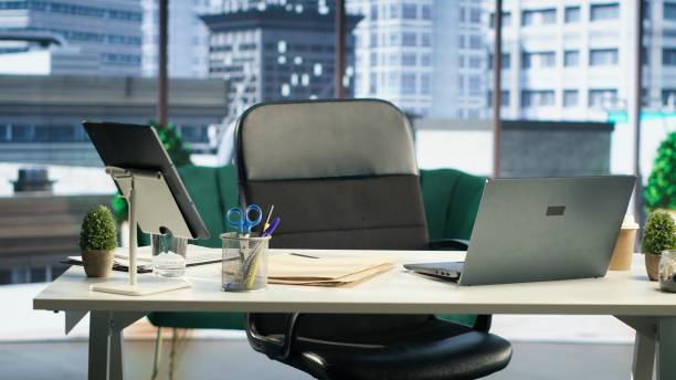 istock Modern work environment in a urban corporation downtown building 2192732873