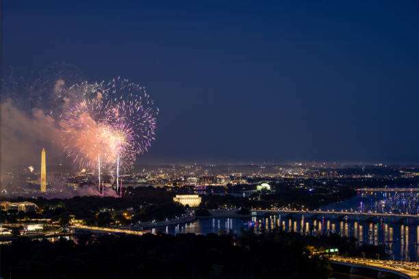 istock 4th of July fireworks over Washington, D.C. 2192735023