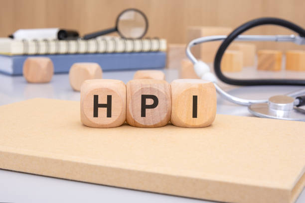istock On the table there is a word cube lined HPI with statoscope and glasses 2192737973