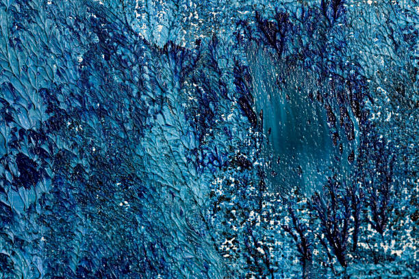 istock abstract oil paint texture on canvas, background 2192738000