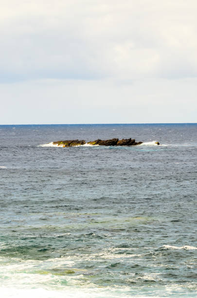 istock The ocean is calm and the sky is cloudy 2192741473