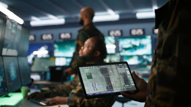 istock Army professional employing AI tech to improve military combat systems 2192744942