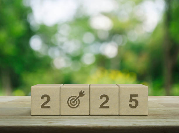 istock Happy new year 2025 success concept 2192747668
