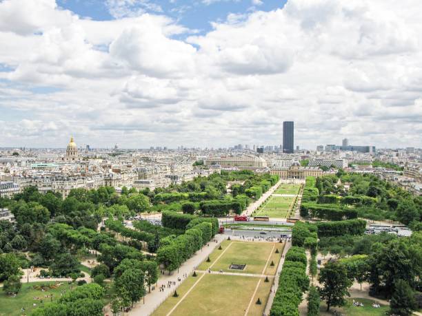 istock Panoramic View of Paris from Above 2192747803