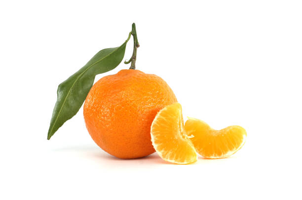 istock Fresh Orange With Segments on White Background, Healthy and Nutritional Snack 2192750059