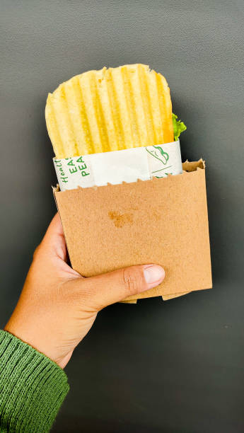 istock A Chicken Barbeque with Crispy Toast Wrap 2192760493