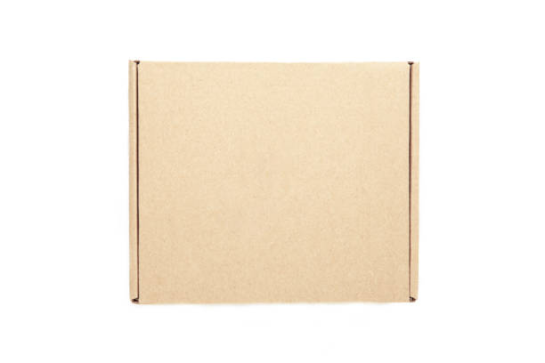 istock Brown Paper box Cardboard box isolated on white background 2192761483