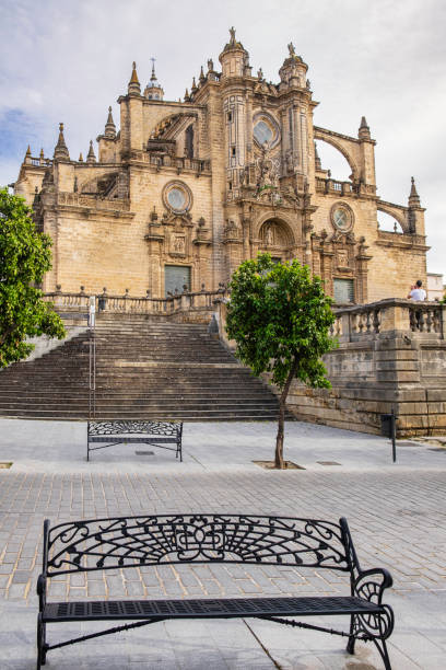 Jerez de la Frontera Cathedral, built in the 17th century in a mix of Gothic, Baroque and Neoclassical style