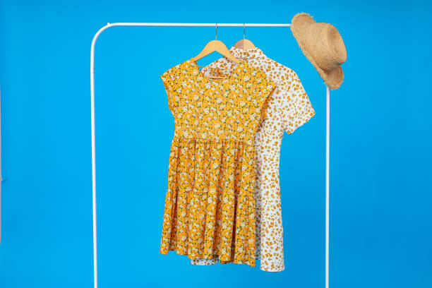 istock Wardrobe rack with different clothes, concept of different clothes 2192767975