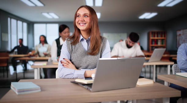 istock Lost Student in Classroom. Thinking Woman 2192772416