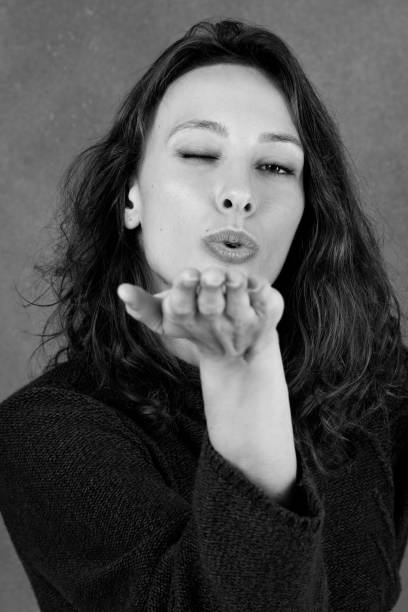 istock Woman sending air kiss 2192774649