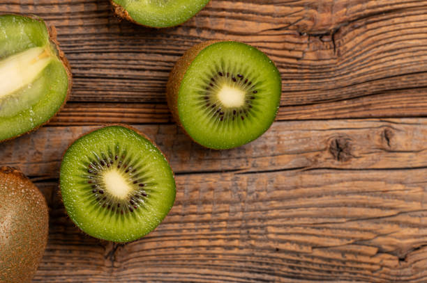 istock Juicy kiwi fruit - Chinese gooseberry. 2192775485