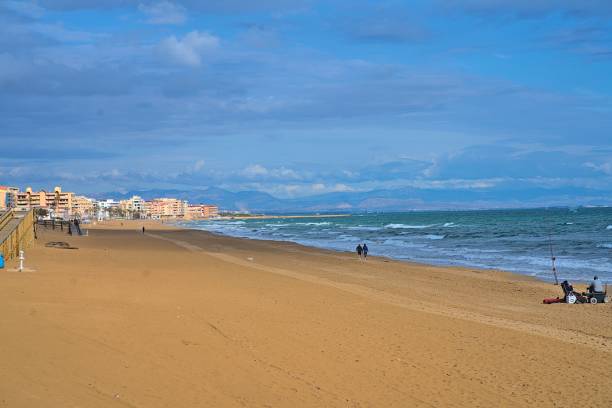 istock Serene beach scene in Alicante, Spain 2192788829