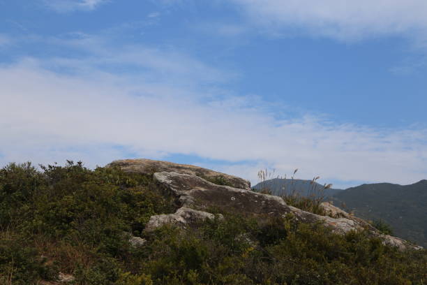 istock A rocky hillside with a clear blue sky 2192790595